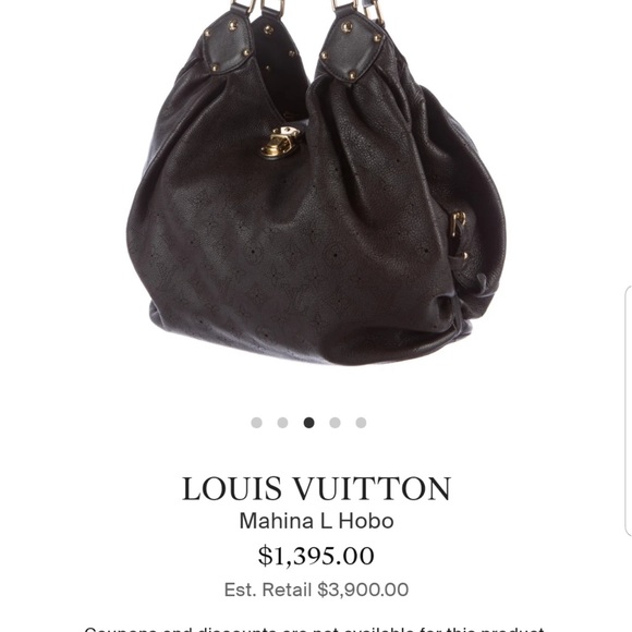 Louis Vuitton Mahina L Hobo - Picture 11 of 12